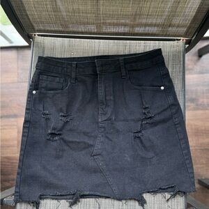 Black skirt